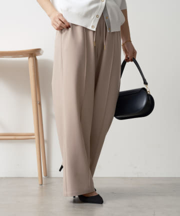 Jena　espace merveilleux(ジェナ　エスパスメルヴェイユ) トロミイージーパンツ