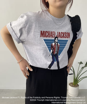 CAPRICIEUX LE'MAGE(カプリシュレマージュ) 〈GOOD ROCK SPEED〉MICHAELJACKSON Tシャツ