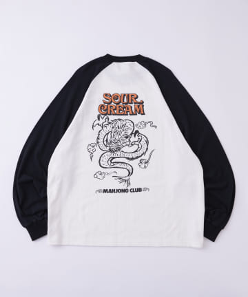 OUTLET(アウトレット) 【WHO'S WHO gallery】ドラゴンラグランロンT