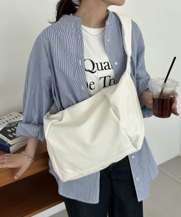 【長さ調節可能】ライトタックショルダーバッグ