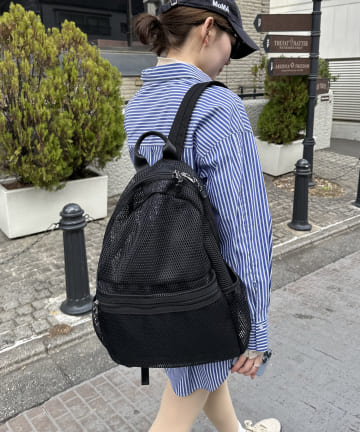 【大容量・軽量】シアーメッシュバックパック