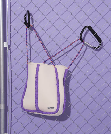 【OUTDOOR PRODUCTS/ アウトドアプロダクツ 】別注パラコードパイピングフリルトートバッグ