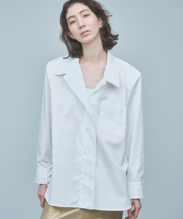 【HERITANOVUM】ショルダーシャツ