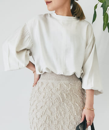 ヴィンテージクロス2WAYブラウス