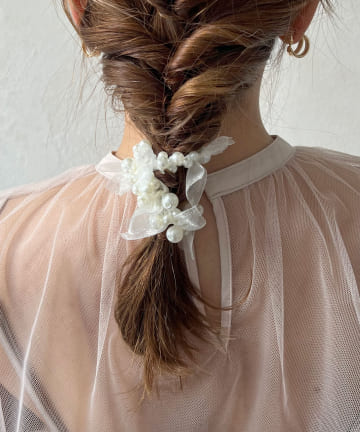 Lattice(ラティス) 【12/29 11:00～販売開始】【WEB限定】パールヘアゴム