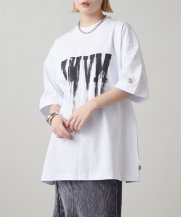 Lui's(ルイス) 【SUPERTHANKS】TYVM Tシャツ プリントオーバーサイズ