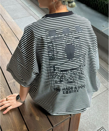 CIAOPANIC TYPY(チャオパニックティピー) 【おじさんシリーズ】ワンポイント刺繍半袖Tee