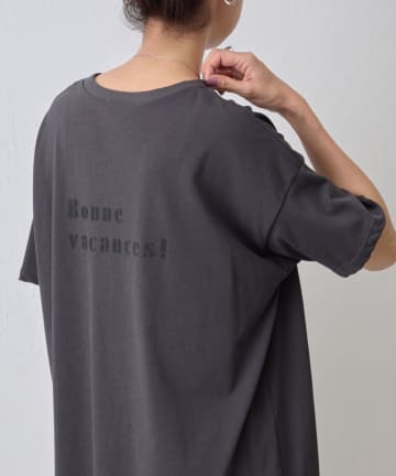 BEARDSLEY(ビアズリー) ロゴバックプリントユルTシャツ