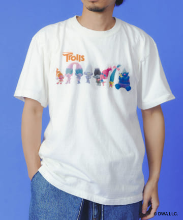 POKEUNI(ポケユニ) WEB限定Tシャツ TROLLS：XXLサイズ