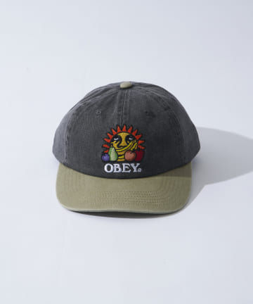 WHO’S WHO gallery(フーズフーギャラリー) 【OBEY】PIGMENT FRUITS 6 PANEL SNAPBACK