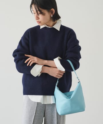 russet(ラシット) ソフトレザーシンプルショルダーバッグ