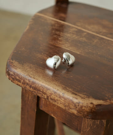 【Nna&Jules/ニナ エ ジュール】 BIGハートピアス