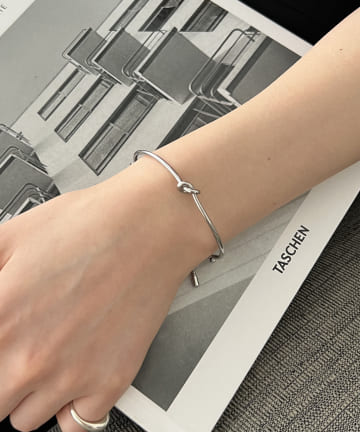 ⭐︎blutenblatt⭐︎フラットリンクシルバーブレスレット レディース アクセサリー ブレスレットのブランド古着通販