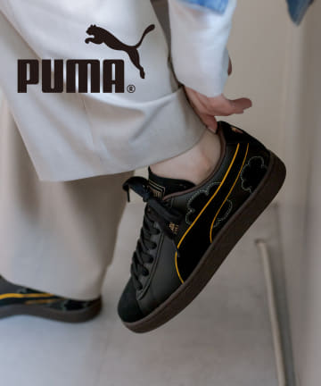 ear PAPILLONNER(イア パピヨネ) 【PUMA×ONE PIECE】黒ひげ スウェード スニーカー