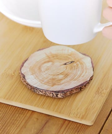 salut!(サリュ) 切り株コースター