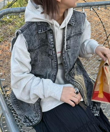 OUTLET(アウトレット) 【CIAOPANIC TYPY】デニムベスト