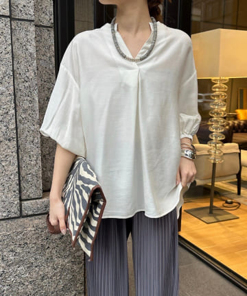 【WEB限定】ラインスキッパーシャツ