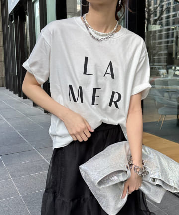LAMERラバープリントTEE