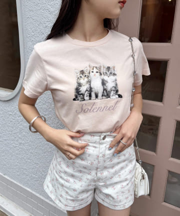 【定番人気!】アソートネコTシャツ/手洗い可