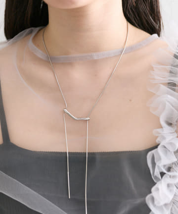 mystic(ミスティック) [Eau]double slide necklace