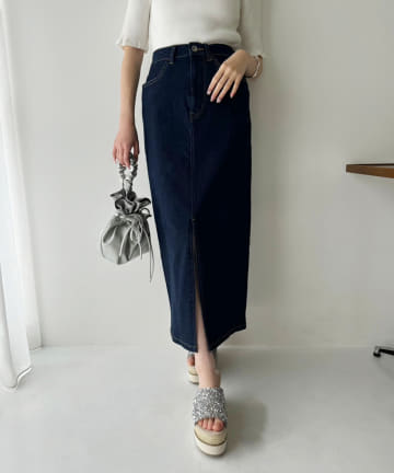 【OTONA NICE】デニムスカート/SML展開