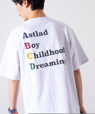FREDY & GLOSTER(フレディ アンド グロスター) 【GLOSTER】BOY FRIEND signature print Tシャツ