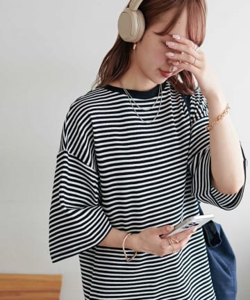 DISCOAT(ディスコート) 【ストレスフリーな着心地◎/24色展開】ワッフル半袖Tシャツ《WEB限定》