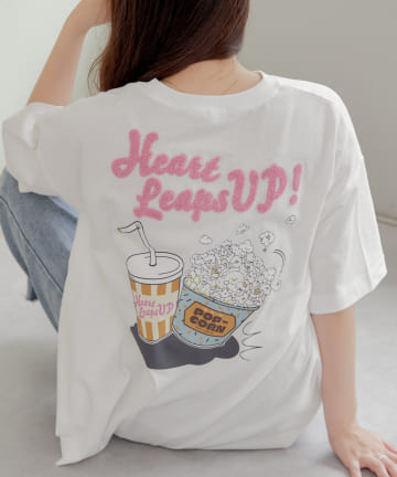 Remind me and forever(リマインドミーアンドフォーエバー) 【WEB限定】ＰＯＰコーンサガラ刺繍ＢＩＧＴ