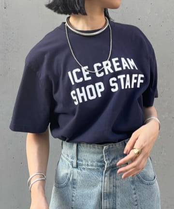 SHENERY(シーナリー) 【こだわりのオリジナルTシャツ】ICE CREAM Tee