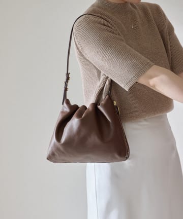 gemeil(ジェムイル) 【累計販売1万本突破】レザーワンハンドルバッグ (CE-1014)