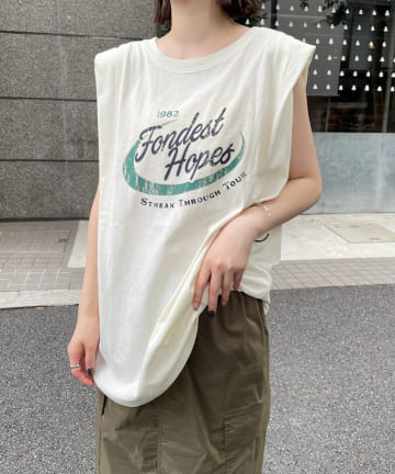 [mline]ロゴノースリTシャツ