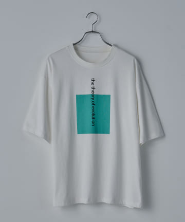 COLONY 2139(コロニー トゥーワンスリーナイン) ボックスプリントTシャツ