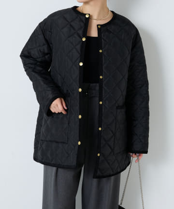 COLLAGE GALLARDAGALANTE(コラージュ ガリャルダガランテ) 【Traditional Weatherwear】Aラインキルティングコート