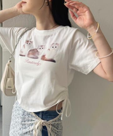 サイドドロストTee/9色展開/WEB限定カラーあり