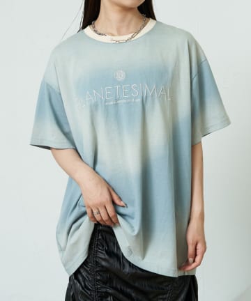 RAY CASSIN(レイカズン) スプレー加工ルーズTシャツ