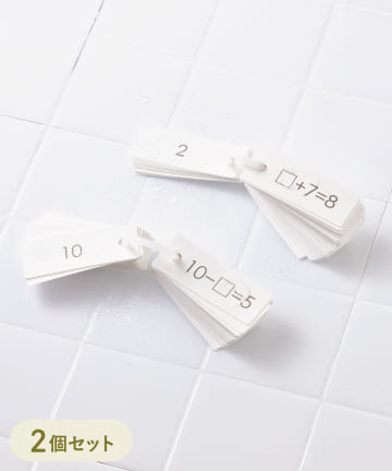 3COINS(スリーコインズ) お風呂計算カードセット