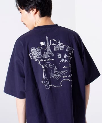 FREDY & GLOSTER(フレディ アンド グロスター) 【Wonder Union Project】ASSORT バックプリントTシャツ