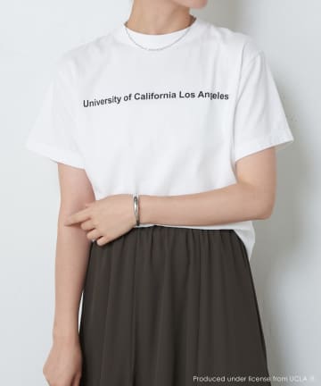 COLLAGE GALLARDAGALANTE(コラージュ ガリャルダガランテ) 【大人のロゴT】UCLA/カレッジ半袖ロゴTシャツ