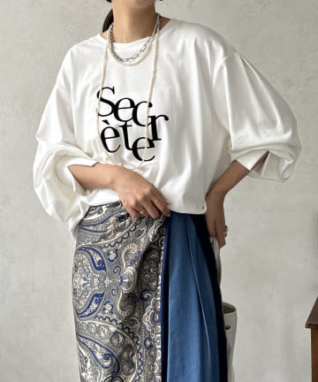 【WEB限定】SecreteフロッキーロンTEE
