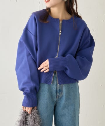 CIAOPANIC TYPY(チャオパニックティピー) スポンディッシュ2wayZIPカーデ