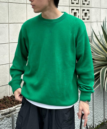 CIAOPANIC TYPY(チャオパニックティピー) 【UNISEX】スウェットライクニット