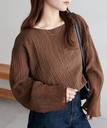 DISCOAT(ディスコート) 【新色追加!/WEB限定】ツイストバルーンプルオーバー