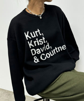 【THRIFTY LOOK/スリフティールック】KKDC BIGGEST CREW SWEATER