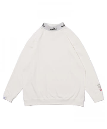 OUTLET(アウトレット) 【twoles】ロゴジャガードモックロンT
