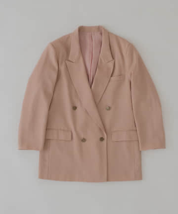 OUTLET(アウトレット) 【Pasterip】Peaked lapel slit wool jacket