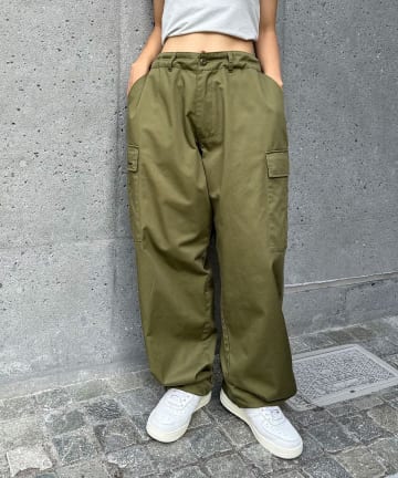 OUTLET(アウトレット) 【Ciaopanic】【Snow Man 深澤さん着用】ツイルカーゴパンツ