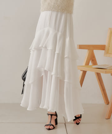 【再販開始!】イレヘムティアードスカート