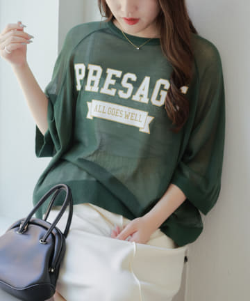 シアカレッジニット