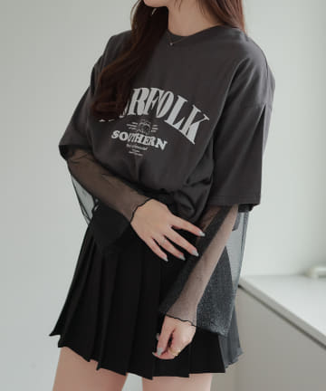Tシャツ×ラメチュールset