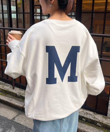 【WEB限定】スポーティーアソートロゴスウェット